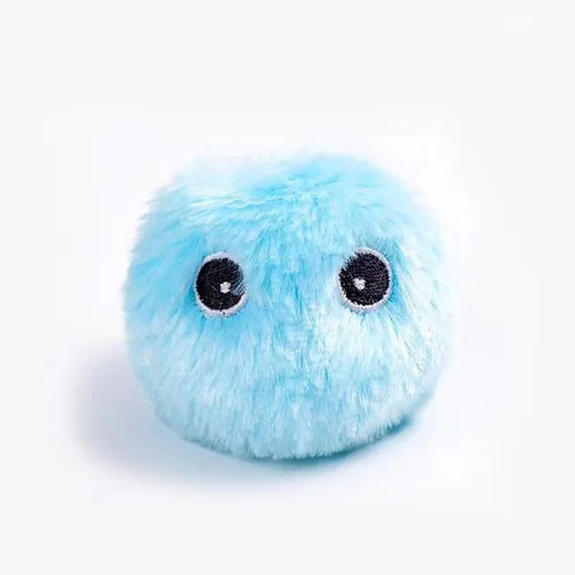 1/3Pcs Interactive Ball Smart Cat Dog Toys Plush Electric Catnip Training Toy Kitten Touch Sounding Pet Product Squeak Toy Ball