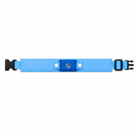 Peloro PCM Cooling Dog Collar with Botanical Repellent Bead Clip, Reusable Fridge Ready Dog Cooling Band for Summer Walks, Parks, Camping & Travel, Washable Outdoor Pet Cooling Collar A