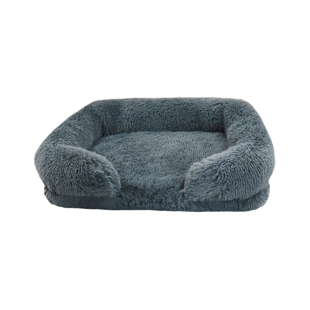 Plush Dog Bed | Anti-Slip, Washable & Durable Cozy Bed for Small to Medium Dogs