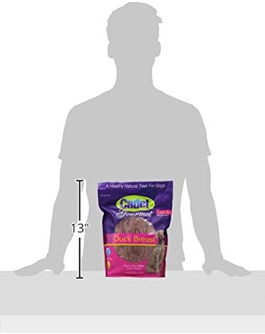 Cadet Gourmet Duck Jerky Dog Treats For Training - Healthy & Natural Dog Training Treats for Small & Large Breeds - Inspected & Tested in USA (40 oz.)