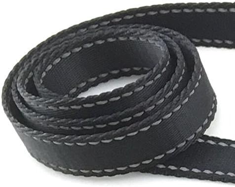 Heavy Duty Dog Leash - 2 Handles by Padded Traffic Handle for Extra Control, 6foot Long - Perfect for Medium to Large Dogs (6 ft, Black)
