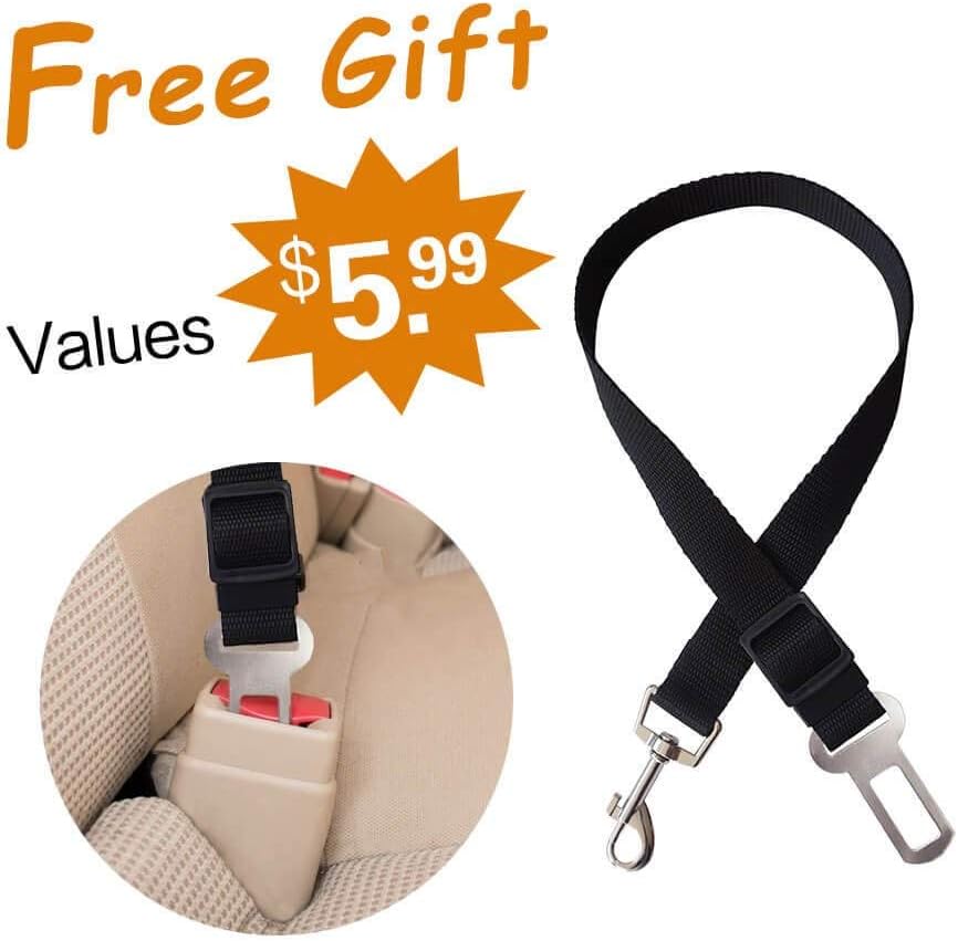 Vailge Dog Car Seat Cover for Back Seat, 100% Waterproof Back Seat Pet Cover for Dogs with Mesh Window, Scratch Prevent Antinslip Dog Hammock for Car