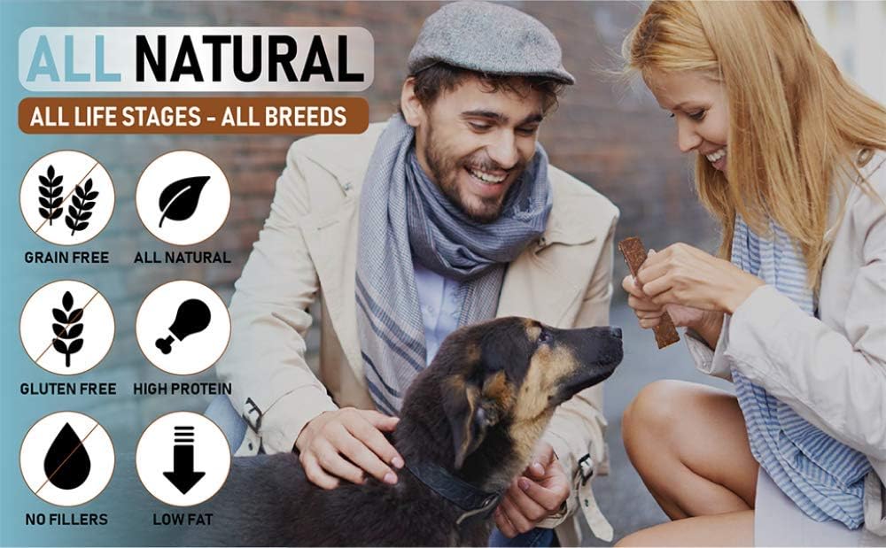 Beef & Banana 5 oz. Dog Jerky Treat | Human Grade | High Protein