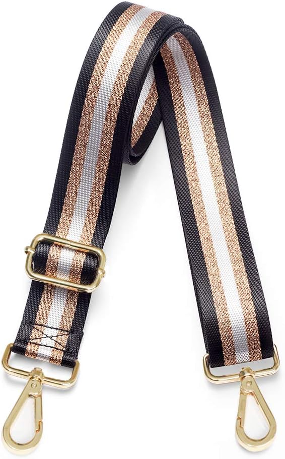 Kolti Purse Strap Replacement Crossbody Handbag Stripe Wide Adjustable