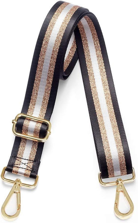 Kolti Purse Strap Replacement Crossbody Handbag Stripe Wide Adjustable
