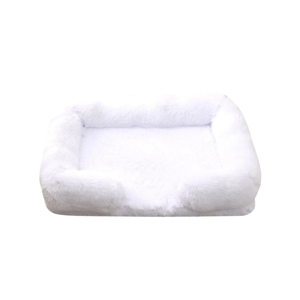 Plush Dog Bed | Anti-Slip, Washable & Durable Cozy Bed for Small to Medium Dogs