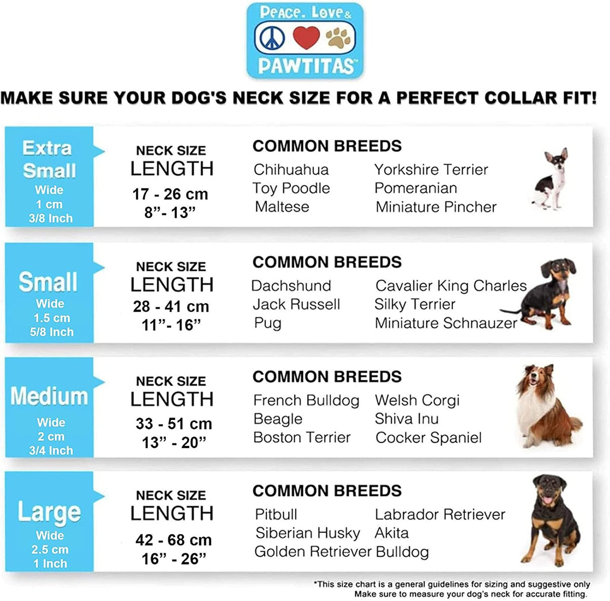 Pawtitas Reflective Dog Collar with Stitching Reflective Thread | Reflective Dog Collar with Buckle Adjustable and Better Training Great Collar for Small Dogs