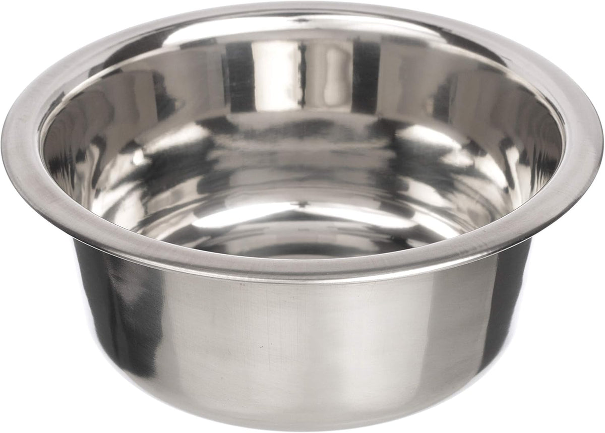 Neater Pet Brands 2.2 Cup (18 oz.) Stainless Steel Dog Bowls, 1 Single Neater Feeder Replacement Bowl (Small Deluxe Model), Dog Food Bowl or Water Bowls, Dishwasher Safe Metal Dish for Cats/Small Dogs