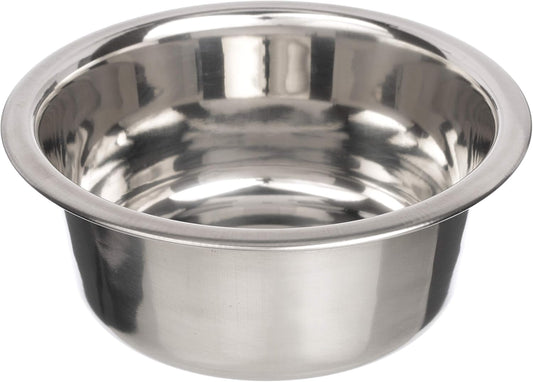 Neater Pet Brands 2.2 Cup (18 oz.) Stainless Steel Dog Bowls, 1 Single Neater Feeder Replacement Bowl (Small Deluxe Model), Dog Food Bowl or Water Bowls, Dishwasher Safe Metal Dish for Cats/Small Dogs