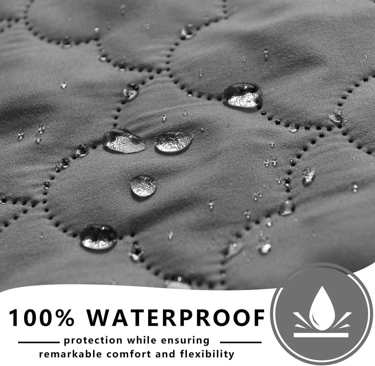 SPXTEX Dog Bed Cover Washable Pee Pads Dog Blankets for Puppy Large Dog Cat,Sofa Reversible Changing Pad Reusable 1 Piece（82"x82",Dark Grey+Grey）