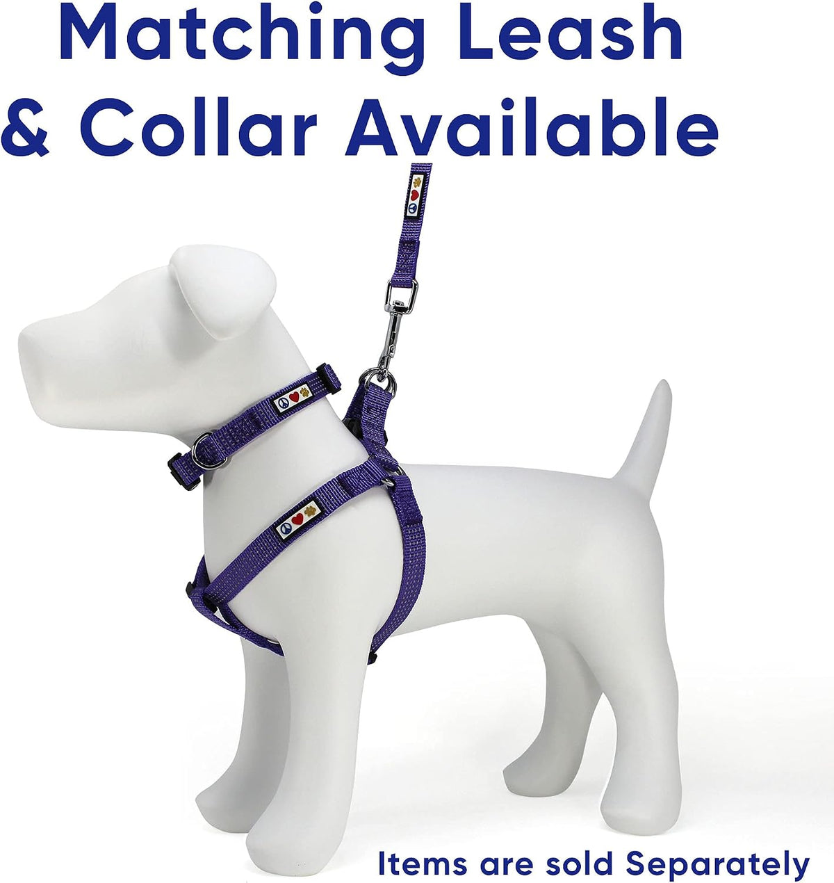 Pawtitas Reflective Dog Collar with Stitching Reflective Thread | Reflective Dog Collar with Buckle Adjustable and Better Training Great Collar for Small Dogs
