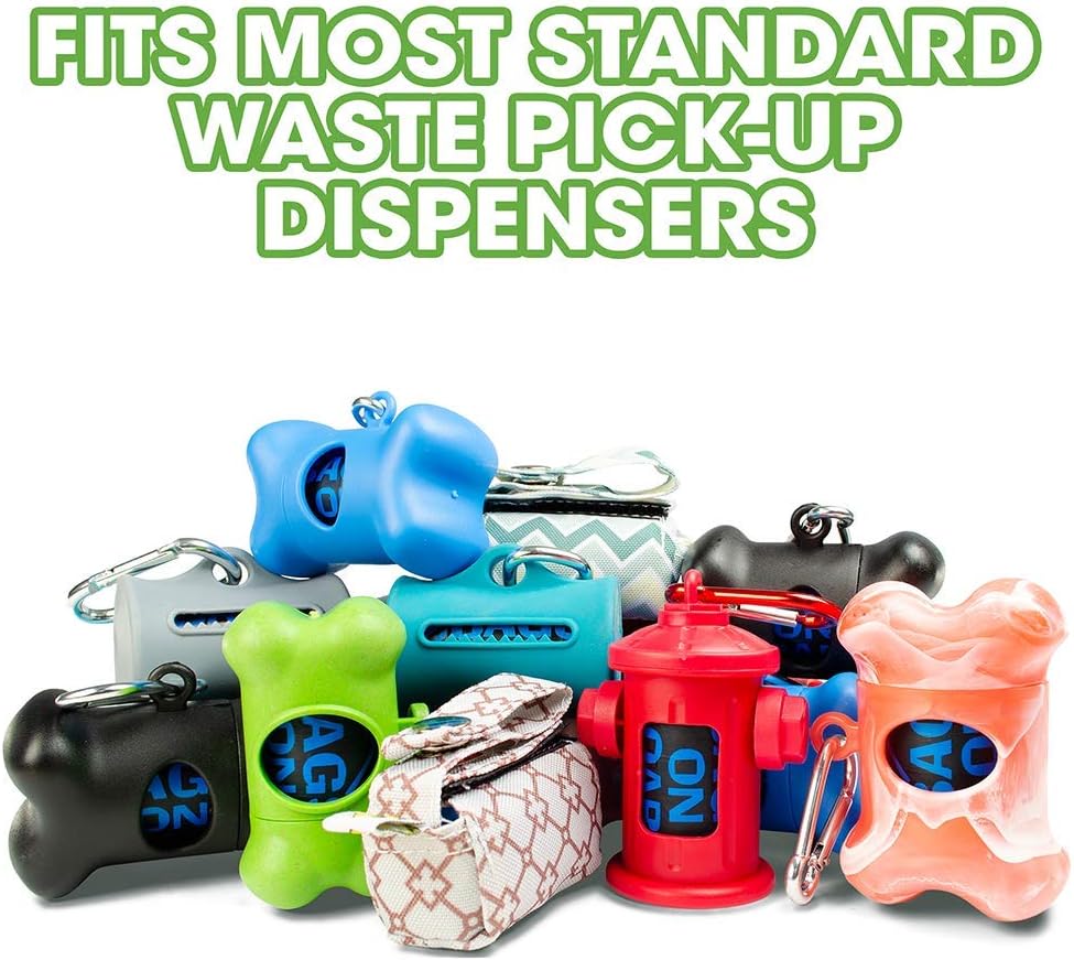 Bags On Board Dog Poo Bags | Strong, Leak Proof Dog Waste Bags | Ocean Breeze Scent | 140 Bags