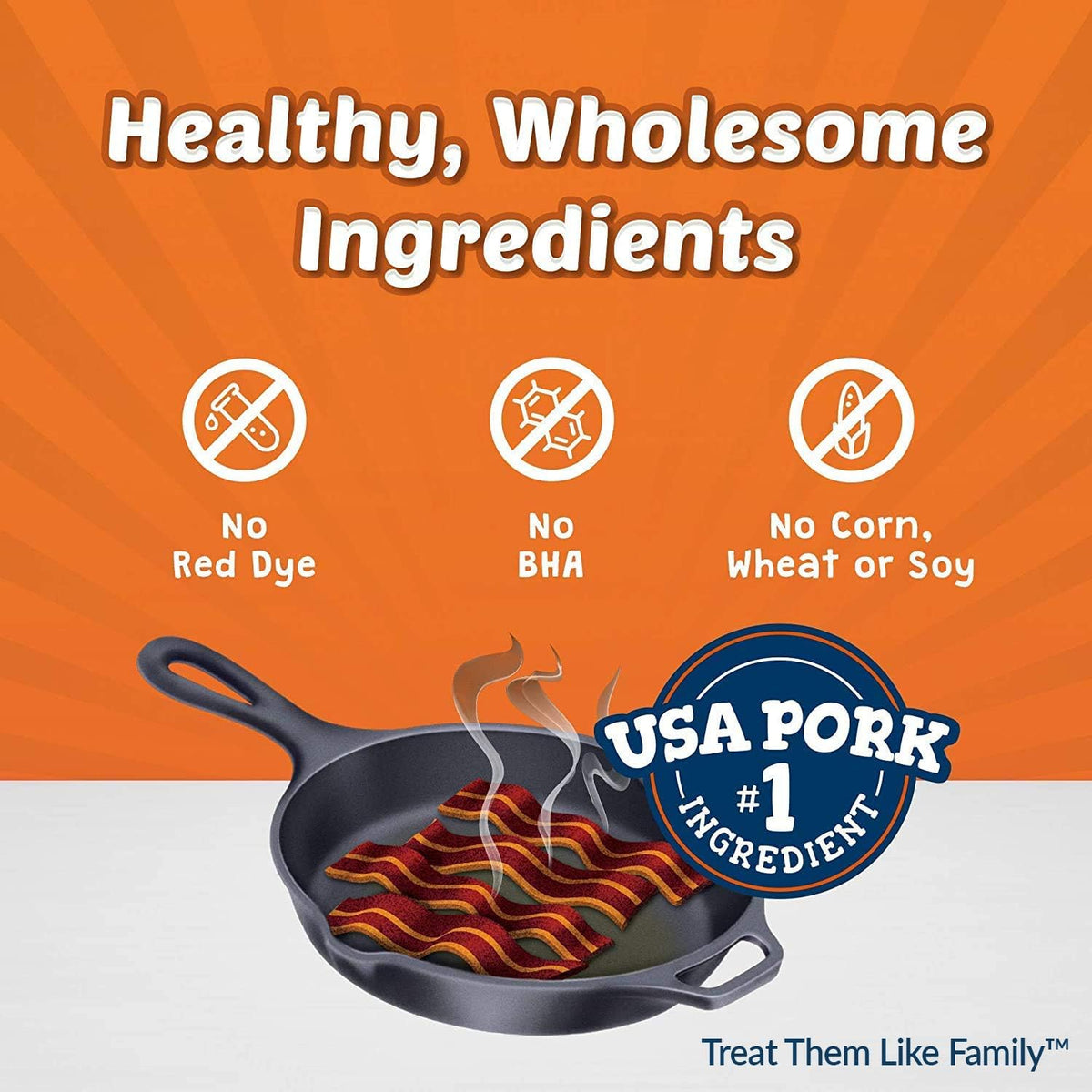 Blue Buffalo Sizzlers Natural Bacon-Style Soft-Moist Dog Treats