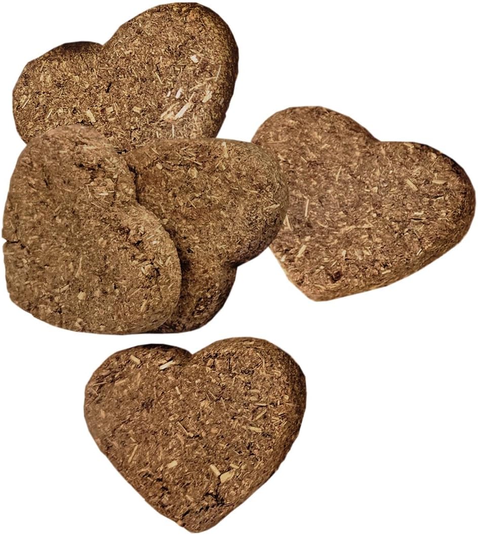 Oxbow Organic Barley Biscuits, Rabbit & Guinea Pig Treats, Organic Hamster & Bunny Treats with Barley, Apple & Carrot, Made in USA, Small Pet Supplies, 2.65 oz Bag