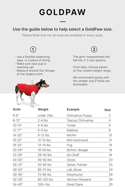 Gold Paw Stretch Fleece Dog Coat – Soft, Warm Dog Clothes, Stretchy Pet Sweater – Machine Washable, Eco Friendly – All Season – Sizes 2-30, Black, Size 2