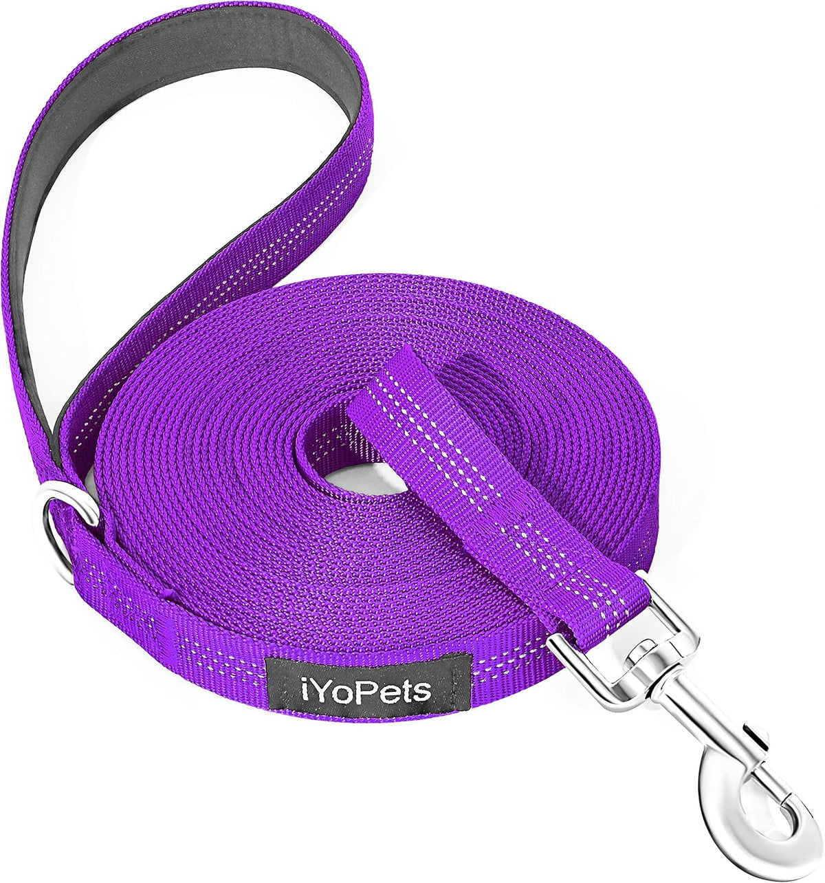 iYoPets Long Dog Leash for Obedience Recall Training - Great for Training, Play, Camping, or Backyard
