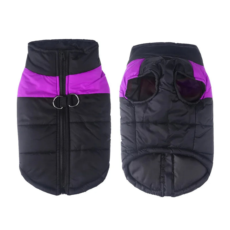 Winter Pet Dog Clothes Warm Big Dog Coat Puppy Clothing Waterproof Pet Vest Jacket For Small Medium Large Dogs Golden Retriever