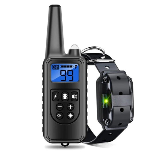 Luxora Rechargeable Waterproof Dog Training Collar with Remote, Multi-Mode Shock, Vibration