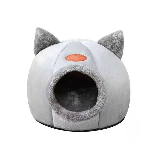 New Deep Sleep Comfort In Winter Cat Bed Iittle Mat Basket Small Dog House Products Pets Tent Cozy Cave Nest Indoor Cama Gato