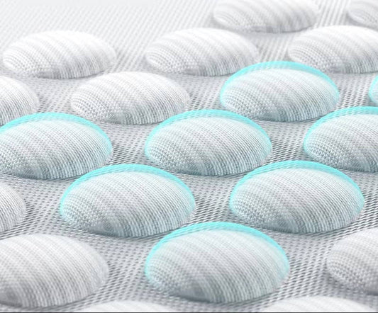 Orthopedic Cooling Dog Bed with Breathable Structure and Supportive Neck Pillow