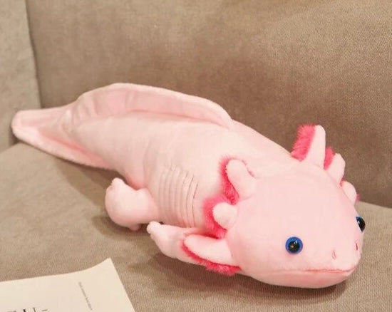 Realistischer Axolotl-Plüsch 45 cm – Niedlicher Begleiter Für Tierliebhaber