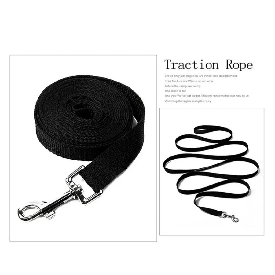 Pet Dog Training Leash Walking Belt Long Lanyard Dog Walking Protection Rope Suitable For Small And Large Dogs 1.5/3/5/6M Leash