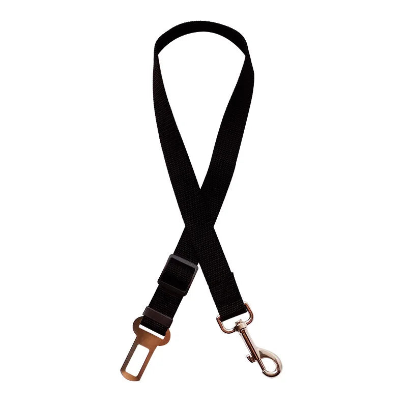 New Dog Car Seat Belt Safety Protector Travel Pets Accessories Dog Leash Collar Breakaway Solid Car Harness Pet Car Seat Belts