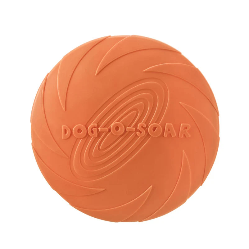 Silicone Flying Saucer Funny Dog Cat Toy Dog Game Flying Discs Resistant Chew Puppy Training Interactive Pet Supplies