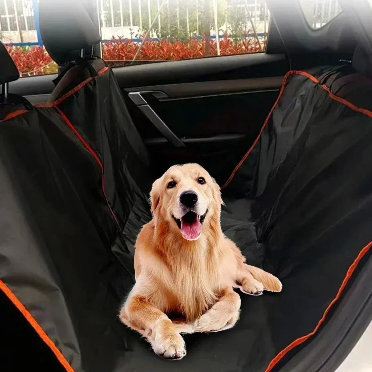 Premium Oxford Cloth Dog Car Seat Cover Durable Waterproof Scratchproof Pet Hammock Cushion Protector for Cars Trucks SUVs