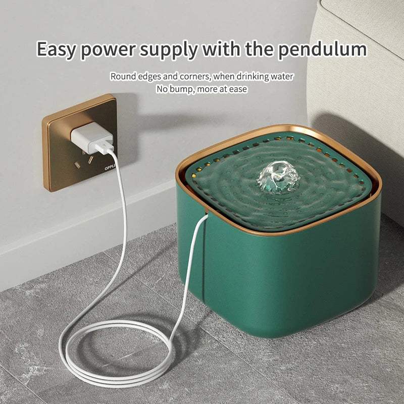 Replacement Filters Cat Water Fountain Filters Element for Stainless Steel Cat Water Fountain Activated Carbon Sponges Filters