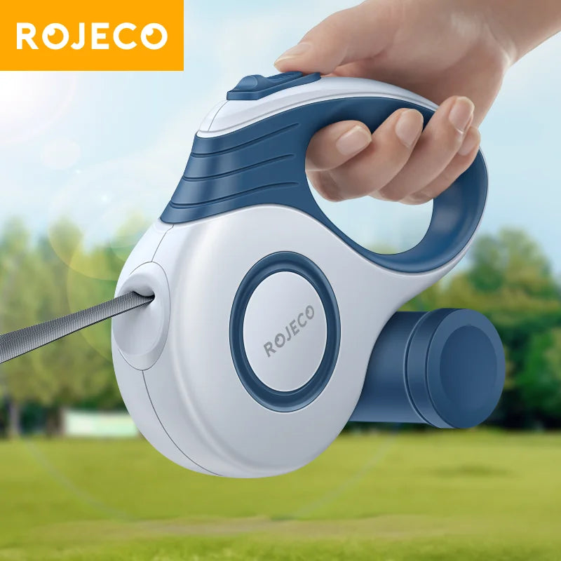 Booteely Automatic Retractable Dog Leash Extendable Rope For Outdoor Travel Walking Hiking Small Dogs Traction Rope Cat Lead