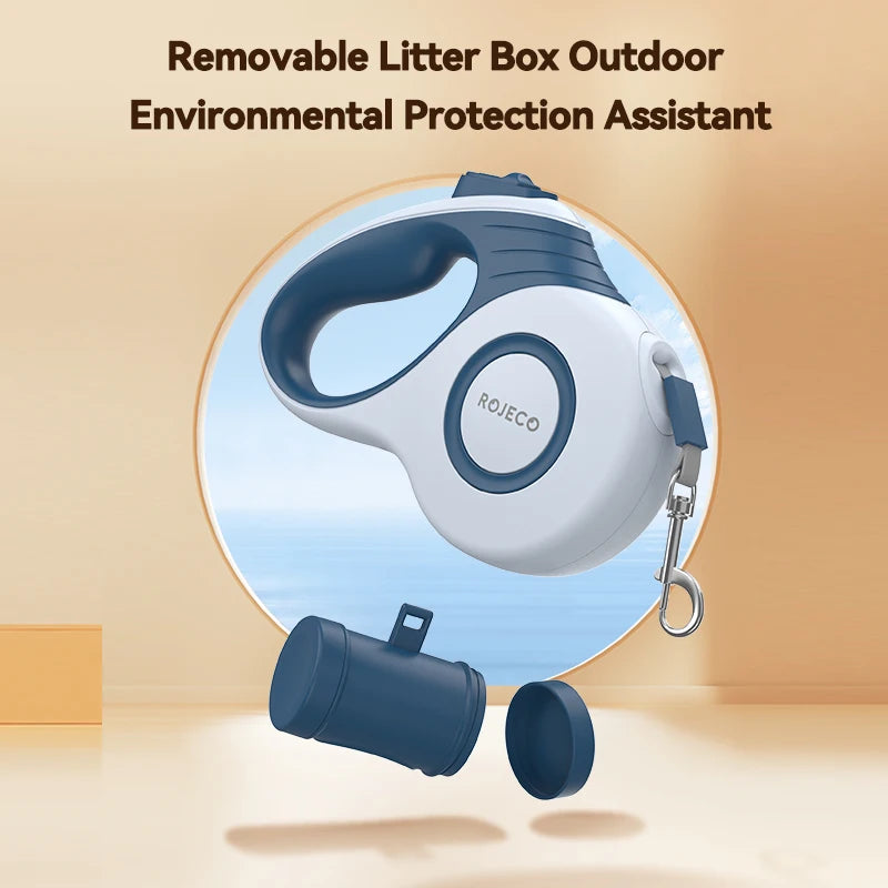 Booteely Automatic Retractable Dog Leash Extendable Rope For Outdoor Travel Walking Hiking Small Dogs Traction Rope Cat Lead