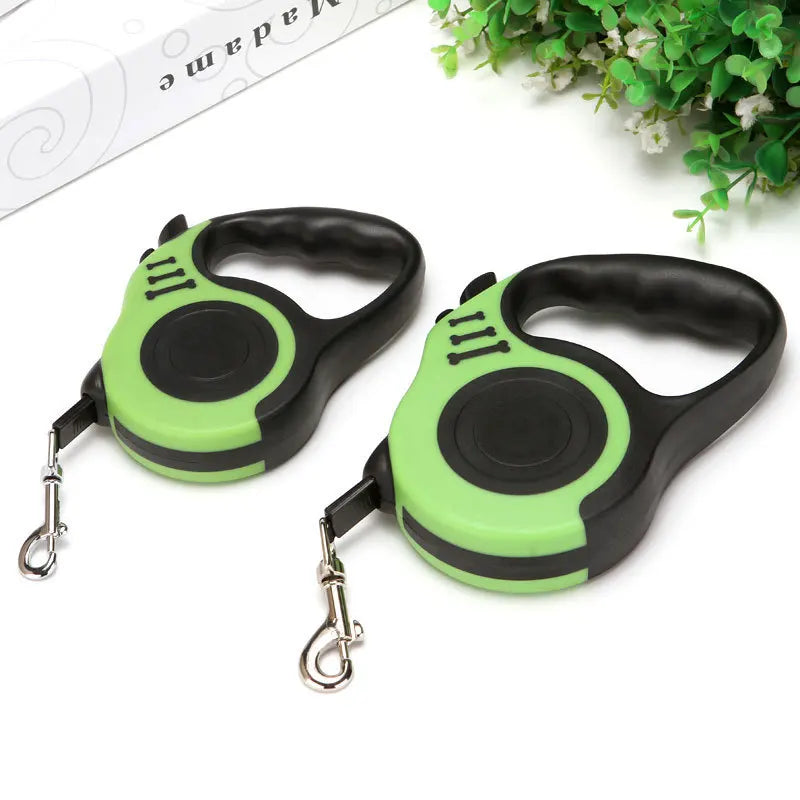 3m 5m Dog Leash Strong Nylon Puppy Lead For Small Medium Large Dogs Cats Automatic Retractable Durable Yorkshire Pet Supplies