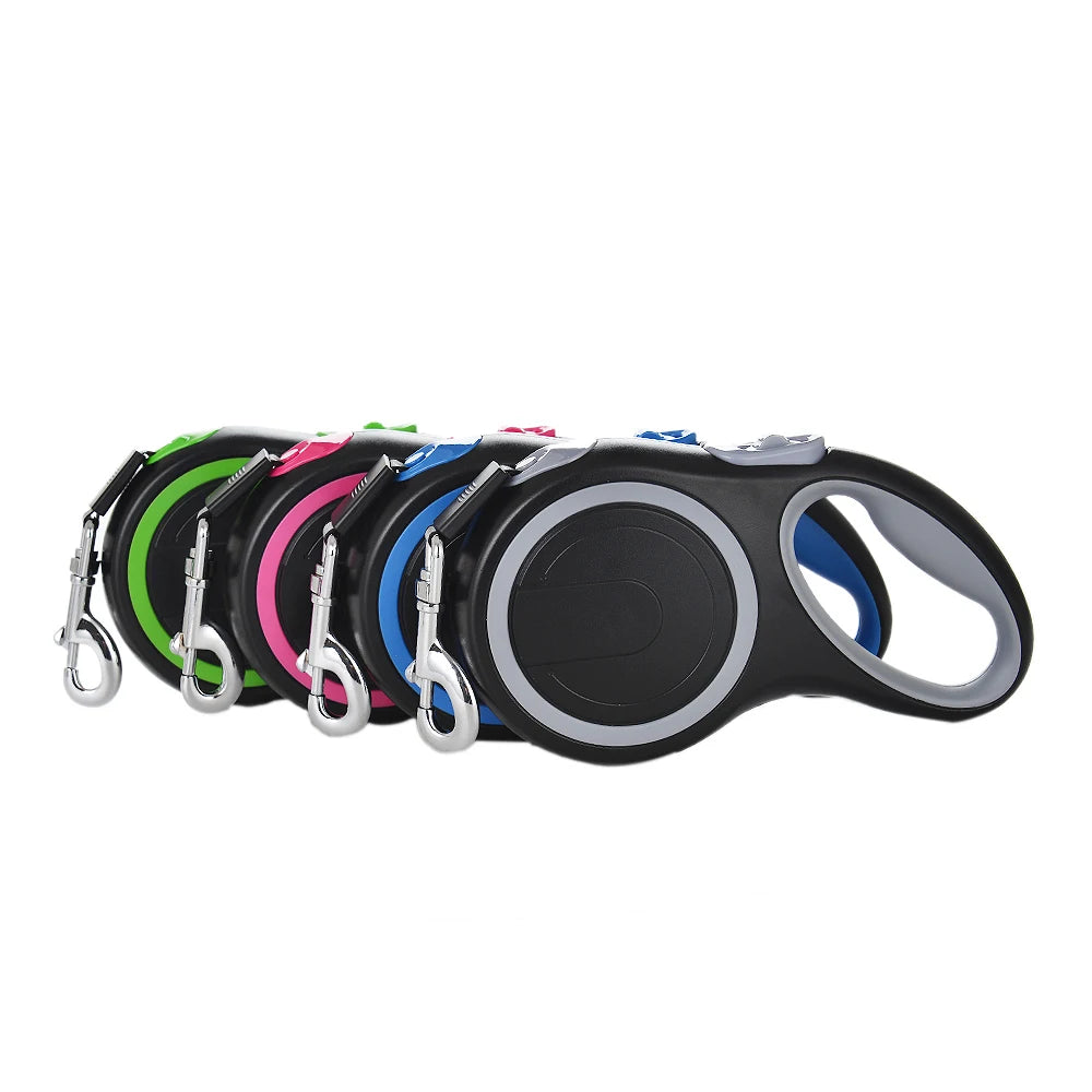 Long Strong Pet Leash For Large Dogs Durable Nylon Retractable Big Dog Walking Leash Leads Automatic Extending Dog Leash Rope