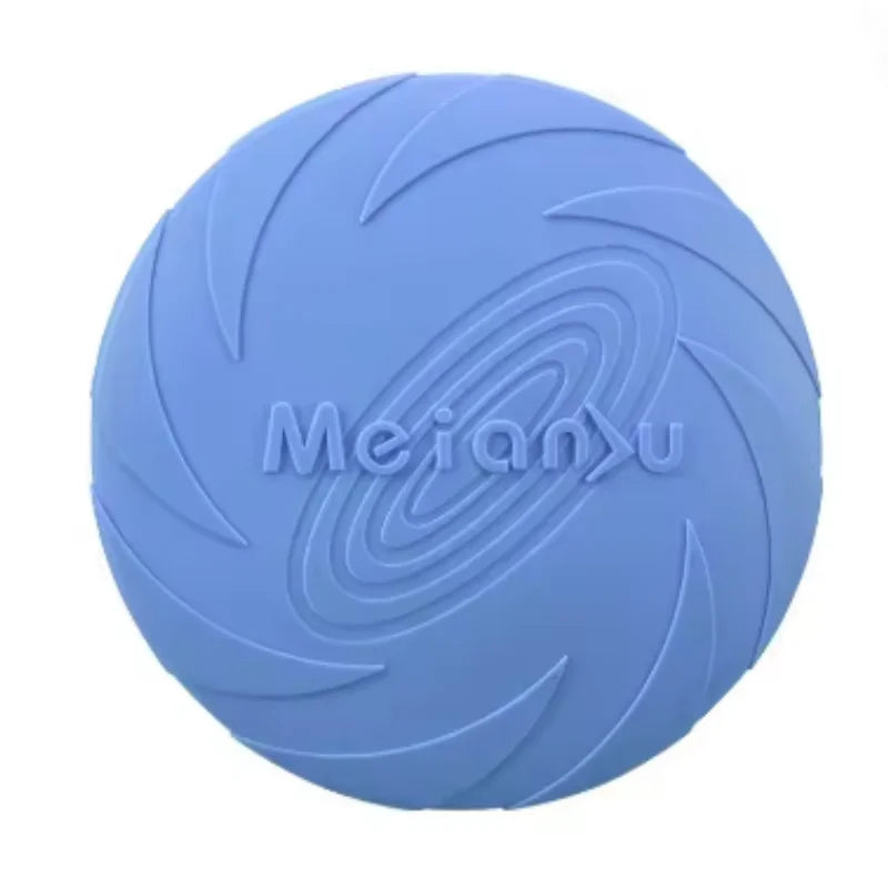 Silicone Flying Saucer Funny Dog Cat Toy Dog Game Flying Discs Resistant Chew Puppy Training Interactive Pet Supplies