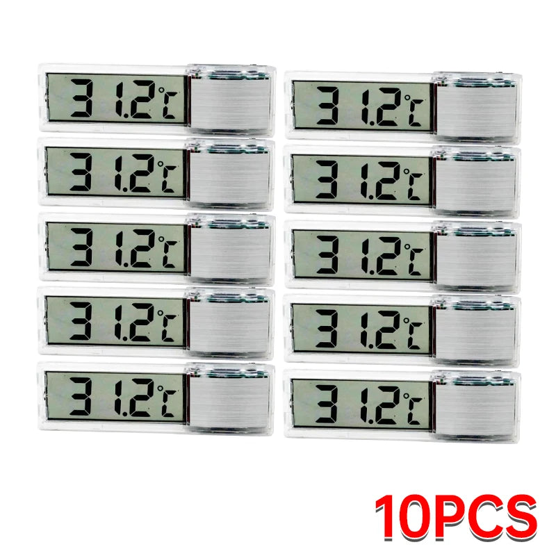 1pcs Aquarium Thermometer Electronic LCD Digital Fish Tank Temperature Measurement Fish Tank Temp Meter Aquarium Accessories