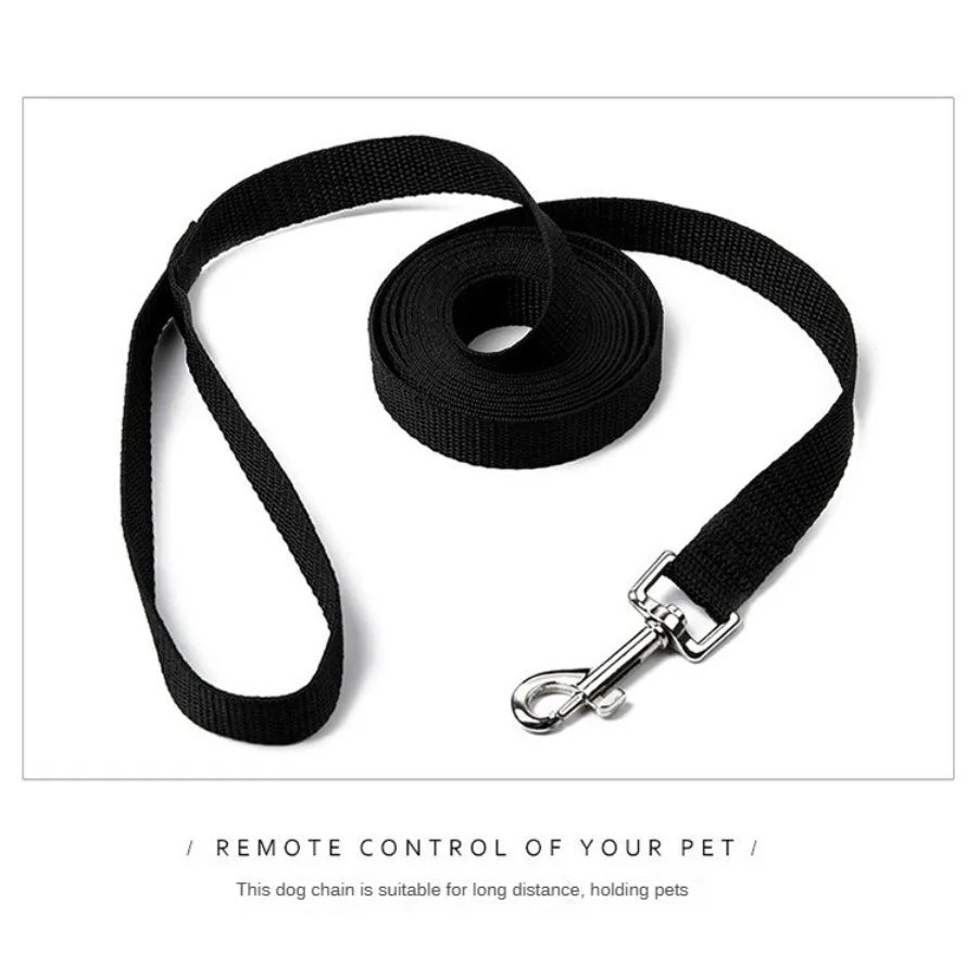 Pet Dog Training Leash Walking Belt Long Lanyard Dog Walking Protection Rope Suitable For Small And Large Dogs 1.5/3/5/6M Leash