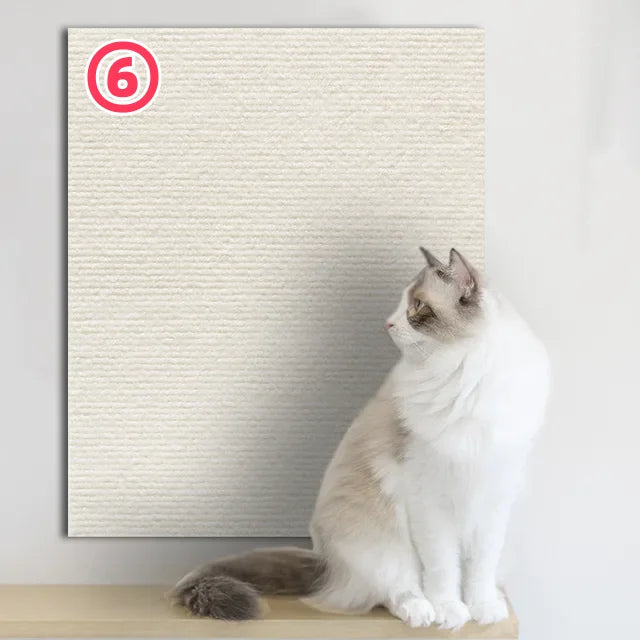 Anti Cat Scratch Sofa Cat Crawling Mat Sofa Protection Grinding Climbing Frame Self-adhesive Carpet Cats Scratch Board Cat Toys