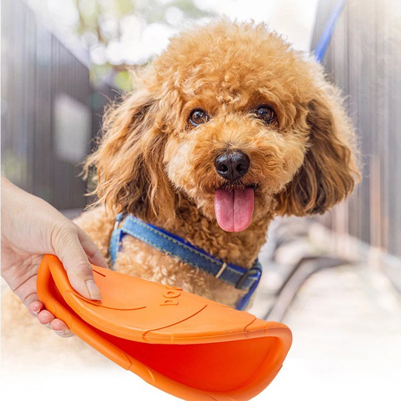 Silicone Flying Saucer Funny Dog Cat Toy Dog Game Flying Discs Resistant Chew Puppy Training Interactive Pet Supplies