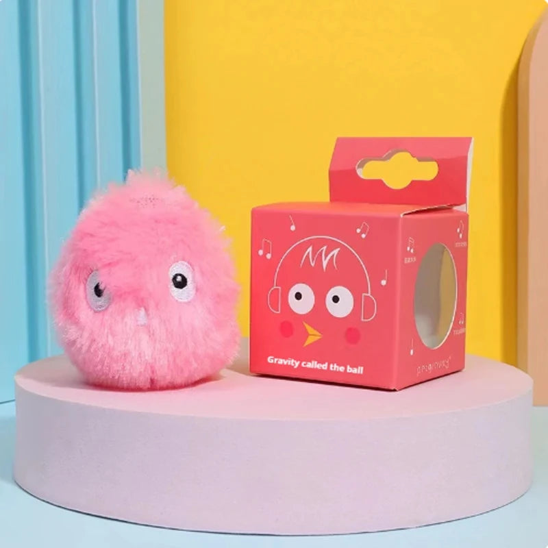 1/3Pcs Interactive Ball Smart Cat Dog Toys Plush Electric Catnip Training Toy Kitten Touch Sounding Pet Product Squeak Toy Ball