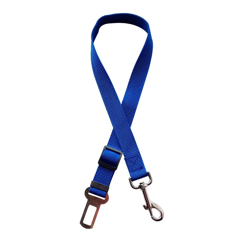 New Dog Car Seat Belt Safety Protector Travel Pets Accessories Dog Leash Collar Breakaway Solid Car Harness Pet Car Seat Belts