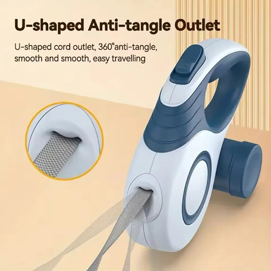 Booteely Automatic Retractable Dog Leash Extendable Rope For Outdoor Travel Walking Hiking Small Dogs Traction Rope Cat Lead