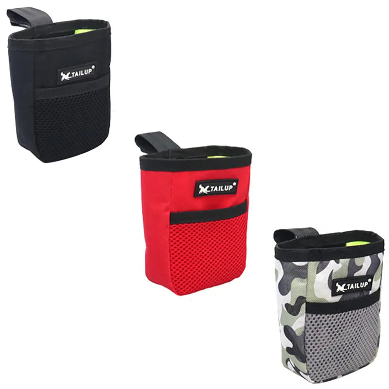 Pet Dog Puppy Training Treat Snack Bait Pet Feed Pocket Pouch Obedience Agility Pouch Food Bag Pocket Snack Reward Waist Bag