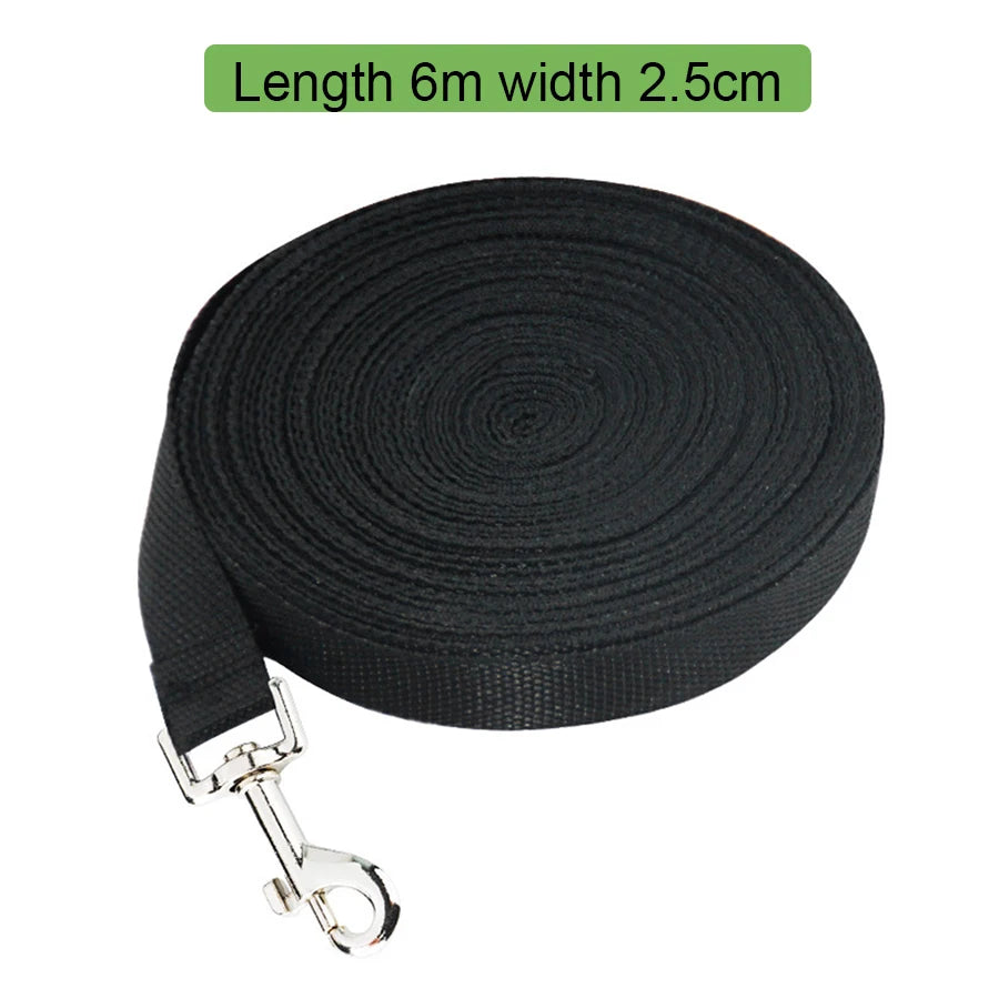 Pet Dog Training Leash Walking Belt Long Lanyard Dog Walking Protection Rope Suitable For Small And Large Dogs 1.5/3/5/6M Leash