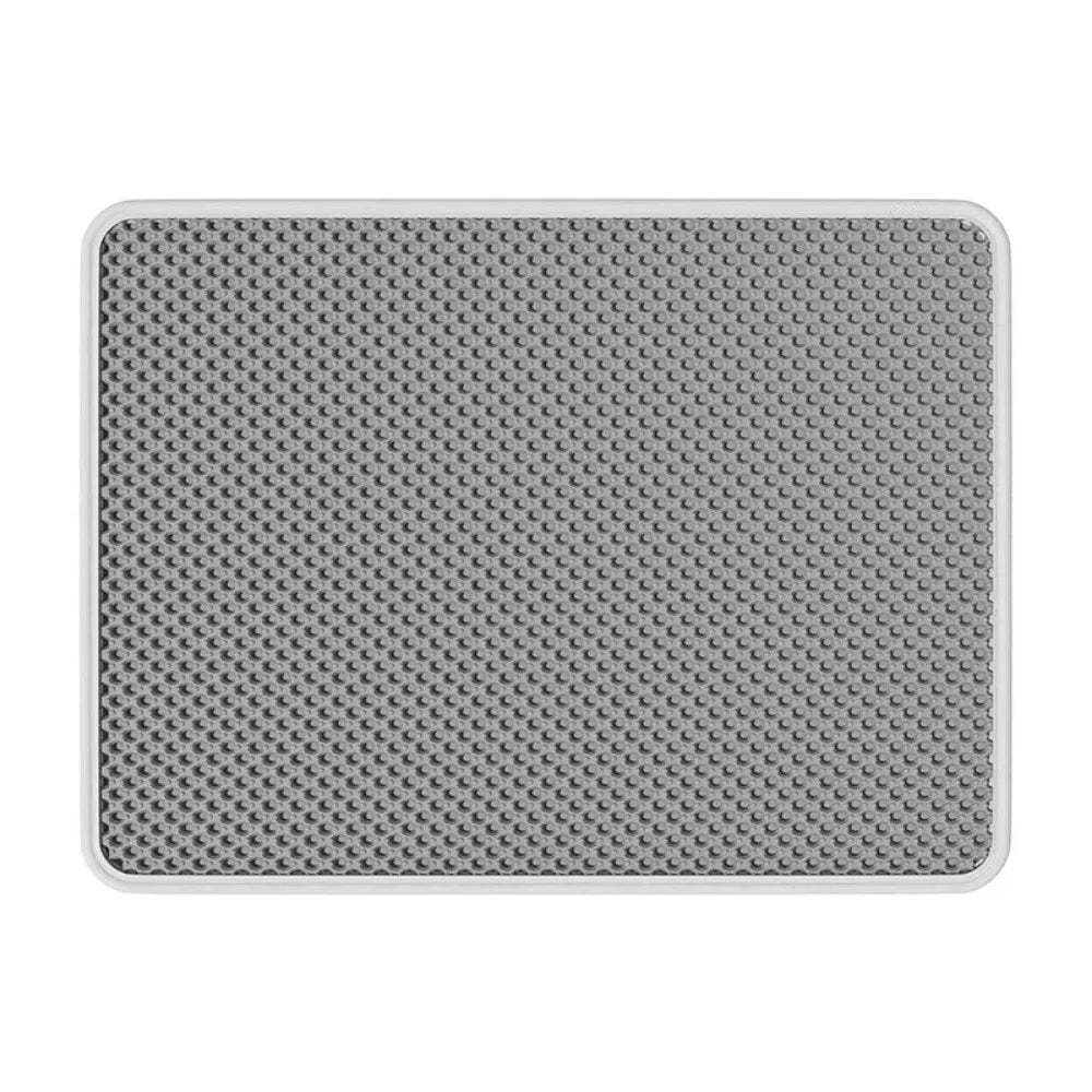 Cat Litter Mat With Gift Double Layer Waterproof Pet Litter Box Mat Non-slip Sand Cat Pad Washable Bed Mat Clean Pad Products