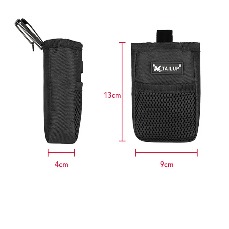 Pet Dog Puppy Training Treat Snack Bait Pet Feed Pocket Pouch Obedience Agility Pouch Food Bag Pocket Snack Reward Waist Bag