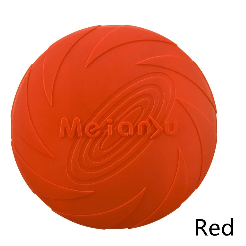 Silicone Flying Saucer Funny Dog Cat Toy Dog Game Flying Discs Resistant Chew Puppy Training Interactive Pet Supplies