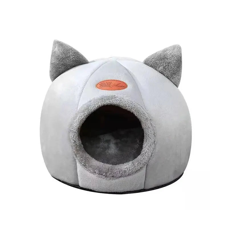 New Deep Sleep Comfort In Winter Cat Bed Iittle Mat Basket Small Dog House Products Pets Tent Cozy Cave Nest Indoor Cama Gato