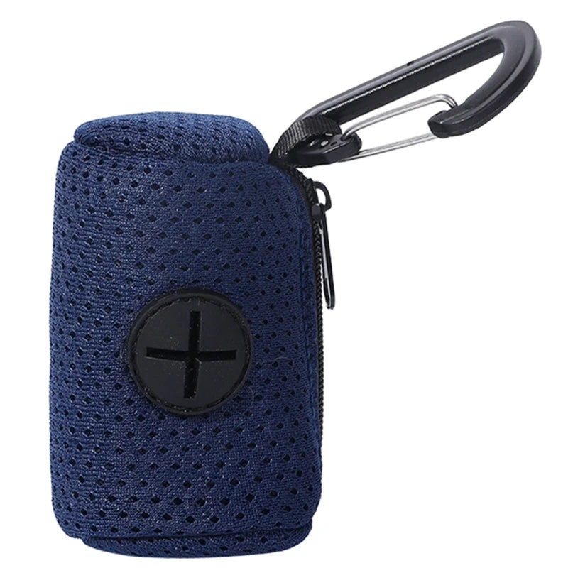 Dog Poop Bag Dispenser Hangingable Dog Poop Bag Holder Poo Bags Dispenser for Dogs Walking Garbage Bags Dispensers Pet Supplies