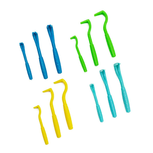 Dog pet supplies pet plastic deworming and flea removal cleaning beauty tools shaver set cat dog pet supplies